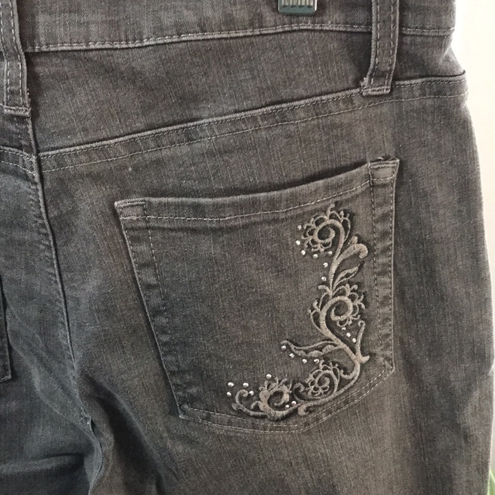 LEE—Classic Fit—AT THE WAIST—Black Lightweight Denim Jeans—Size 10 Short - Picture 10 of 14
